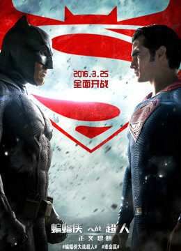 蝙蝠侠大战超人：正义黎明普通话海报剧照